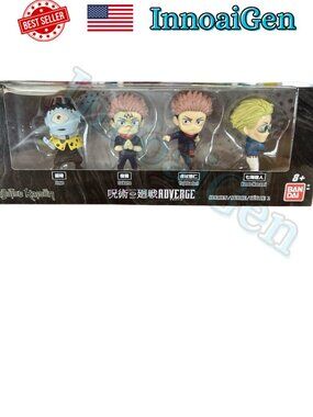Bandai Namco Jujutsu Kaisen Adverge Series 2 Figure Set 4-Pack Sukuna Itadori
